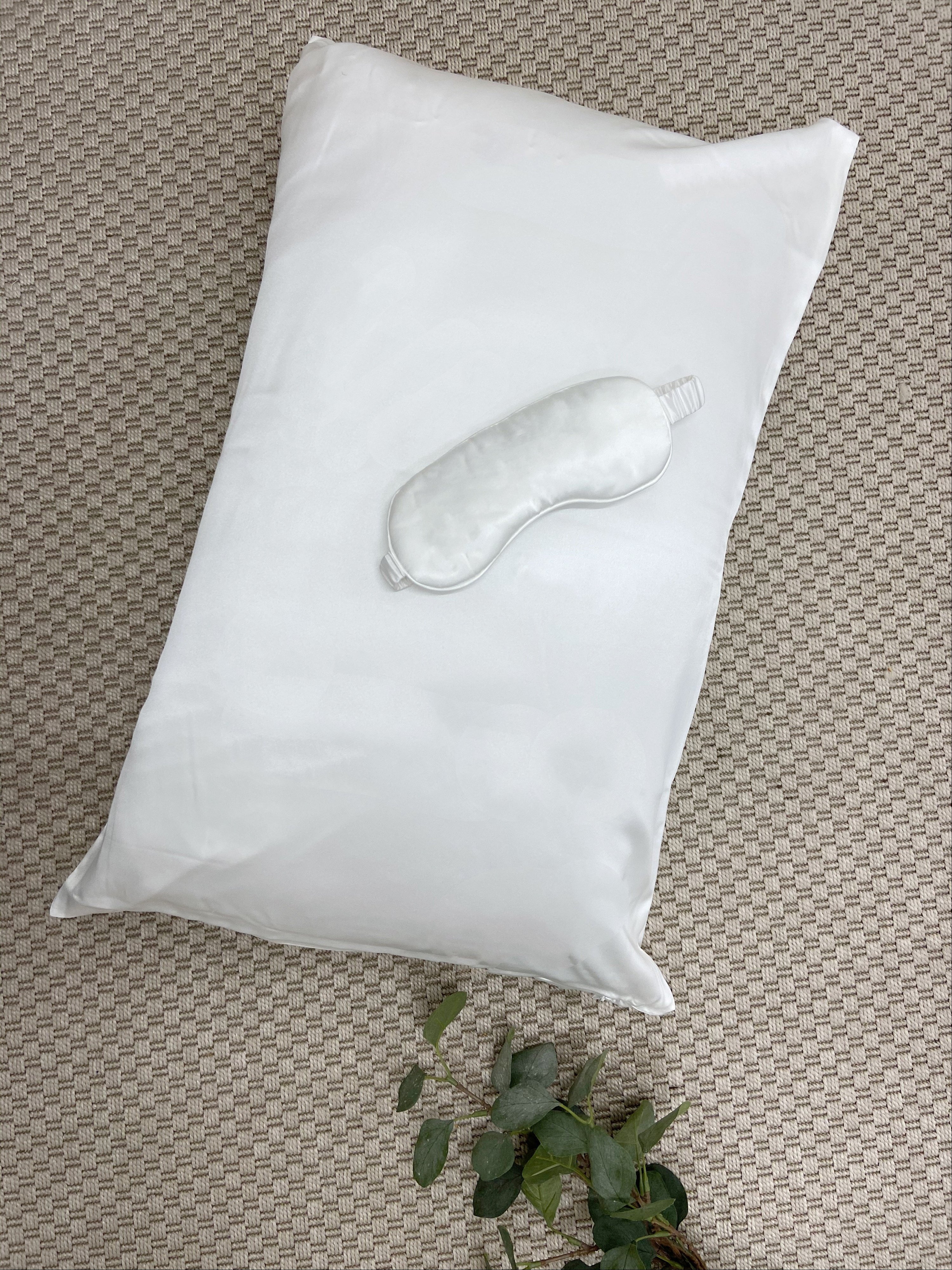 White Silk Pillowcase | Ivory Pillowcase 100% Mulberry Silk