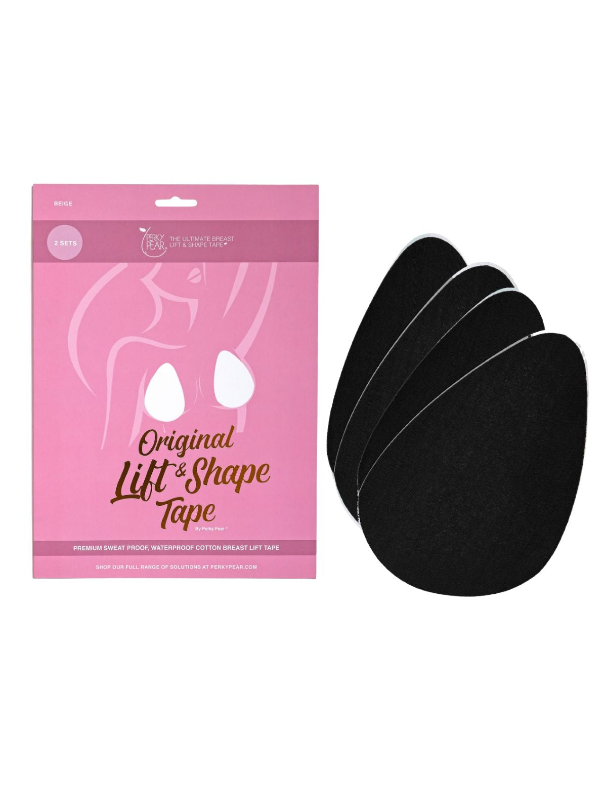 Original Lift and Shape Tape by Perky Pear / Black