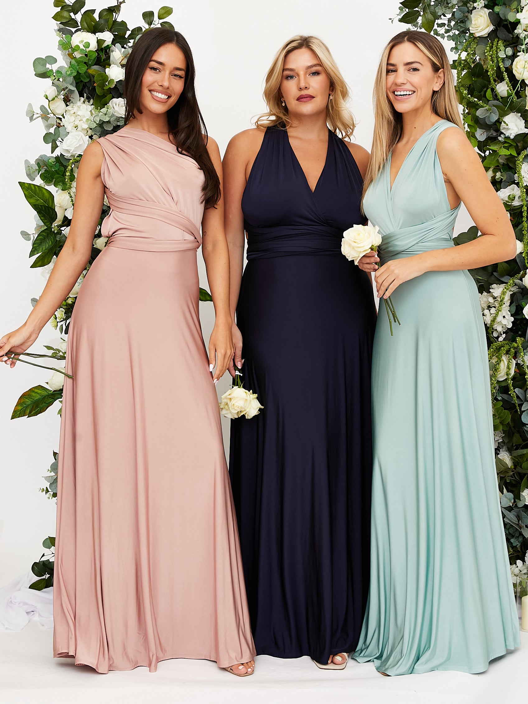 Multi tie bridesmaid dresses online