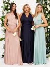 Champagne Multiway Bridesmaid Dress