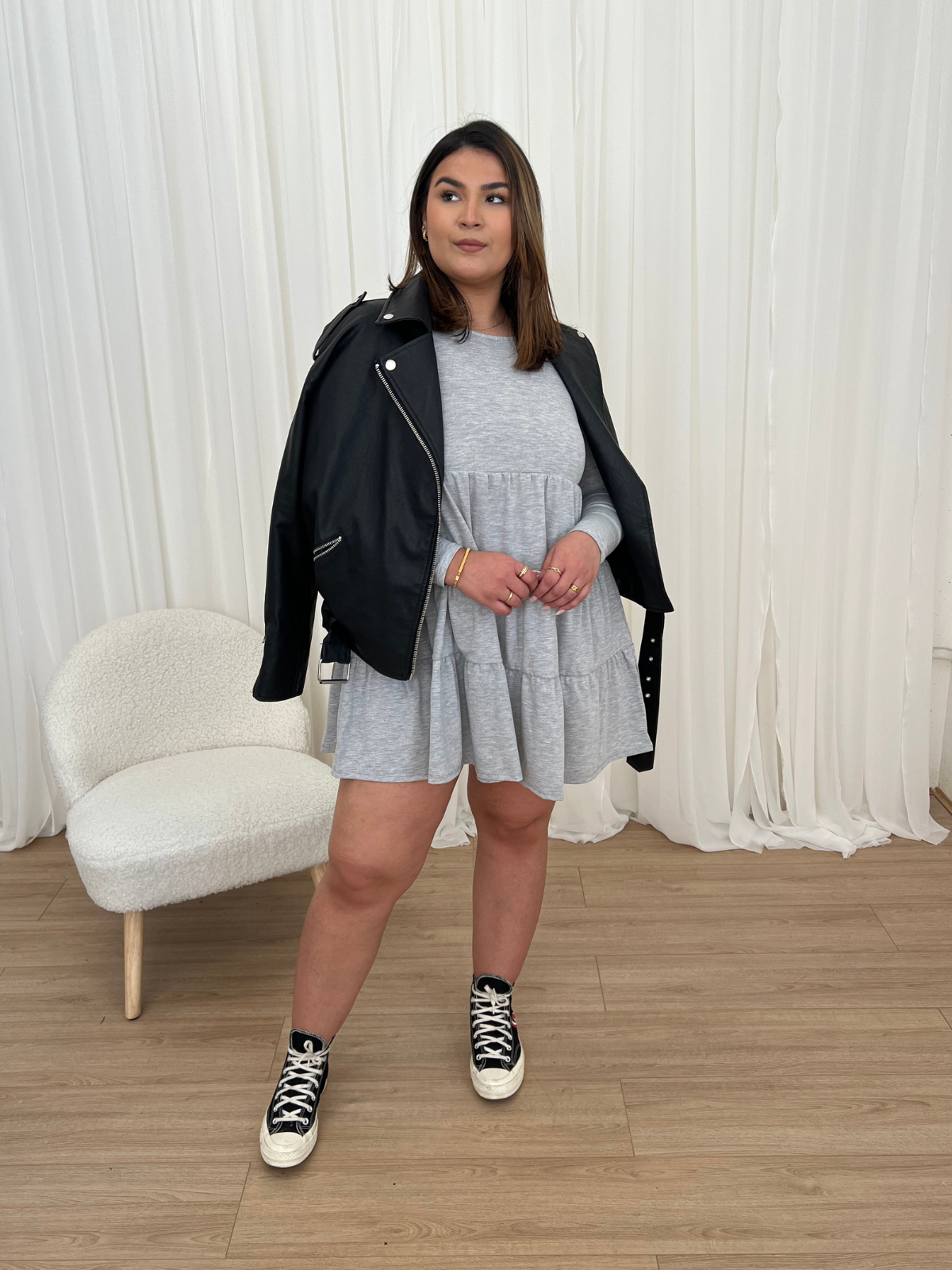 Skater dress 2025 with jacket